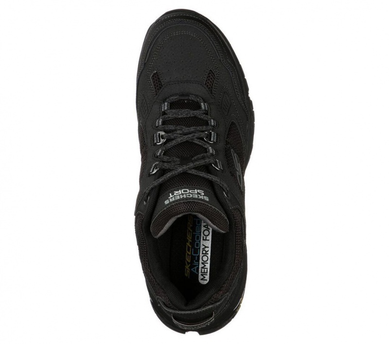 Black Skechers Vigor 3.0 Men's Sneakers | UXPC-84259