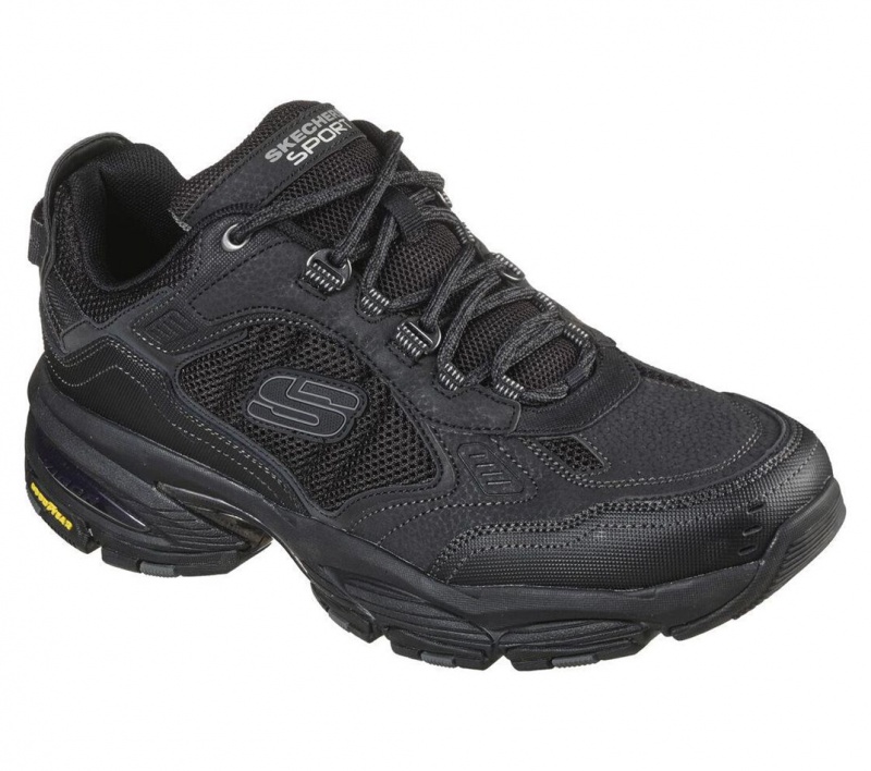 Black Skechers Vigor 3.0 Men's Sneakers | UXPC-84259