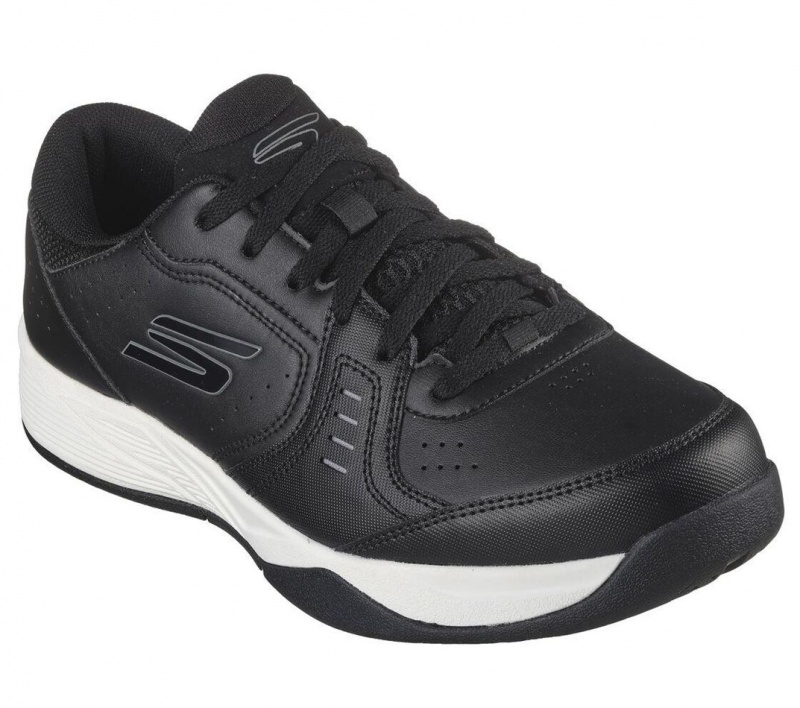 Black Skechers Viper Court Smash Men's Sneakers | NYLC-54831