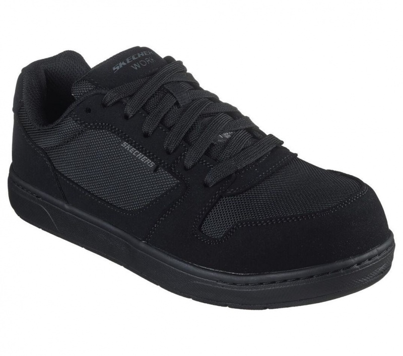 Black Skechers Watab - Jaggit Ct Men's Work Shoes | FUVA-37254