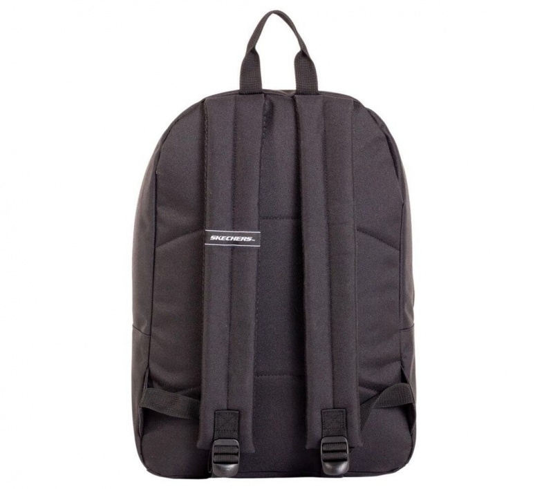 Black Skechers Weekend Men's Backpack | YRCJ-76130