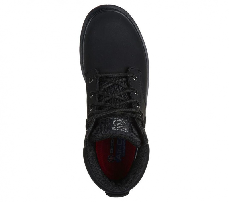 Black Skechers Work: Amray St Women's Boots | ZIXK-31947