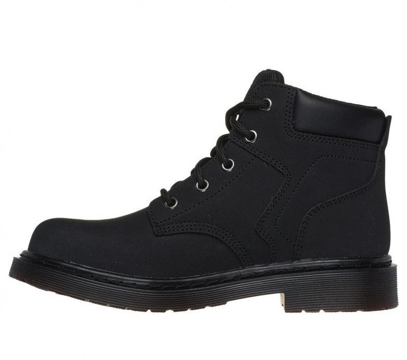 Black Skechers Work: Amray St Women's Boots | ZIXK-31947