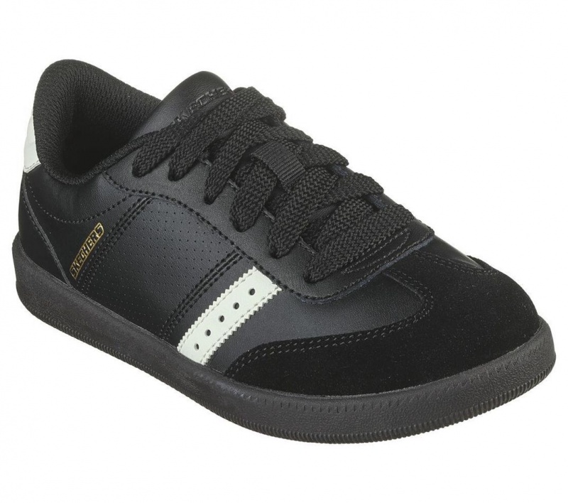 Black Skechers Zinger Street Boys' Sneakers | LTPE-97243