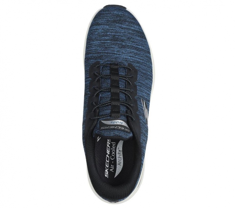 Blue Skechers Arch Fit 2.0 - Upperhand Men's Sneakers | PNKE-35102