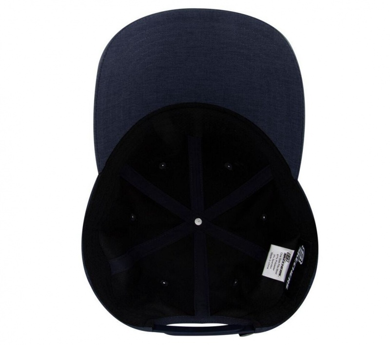 Blue Skechers Booming Baseball Men's Hats | KLRG-81479