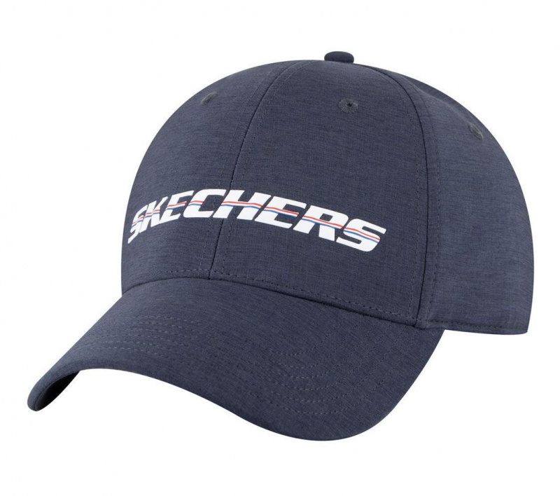 Blue Skechers Booming Baseball Men\'s Hats | KLRG-81479