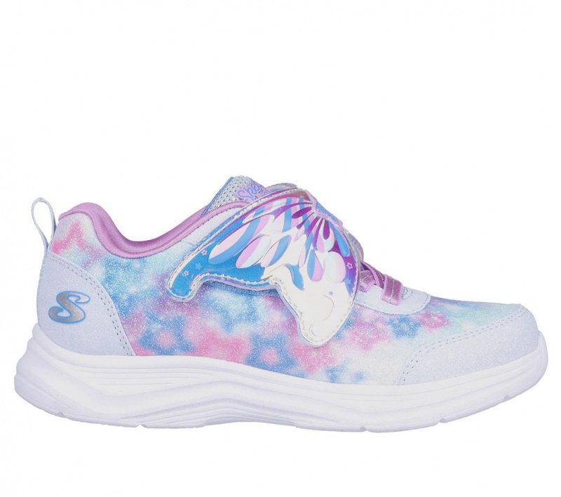 Blue Skechers Glimmer Kicks - Magical Wings Girls\' Sneakers | CSFB-68419