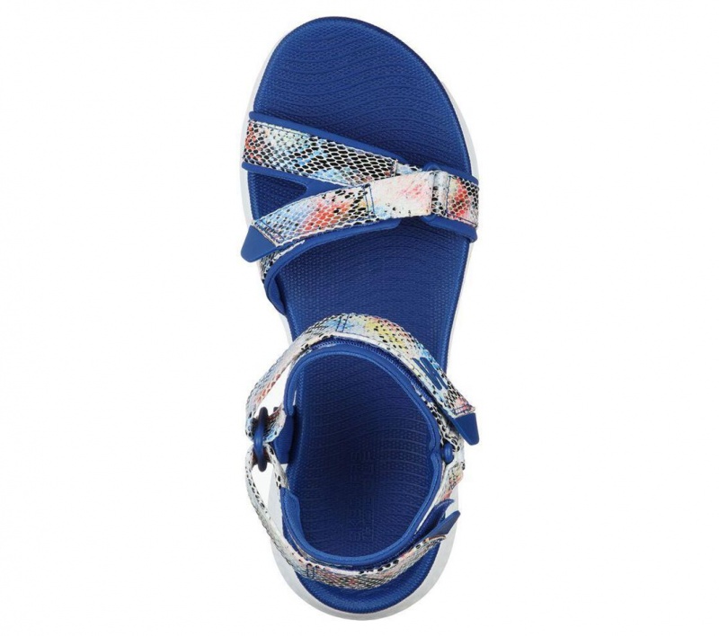 Blue Skechers Go Golf 600 - Charms Women's Sandals | XOJI-48301