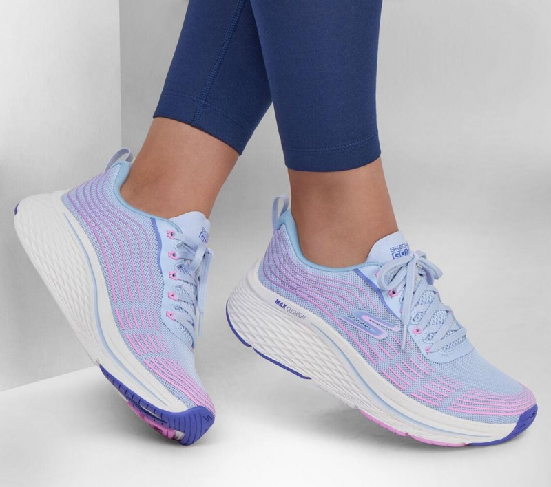 Blue Skechers Max Cushioning Elite 2.0 Women's Sneakers | YAFG-60713