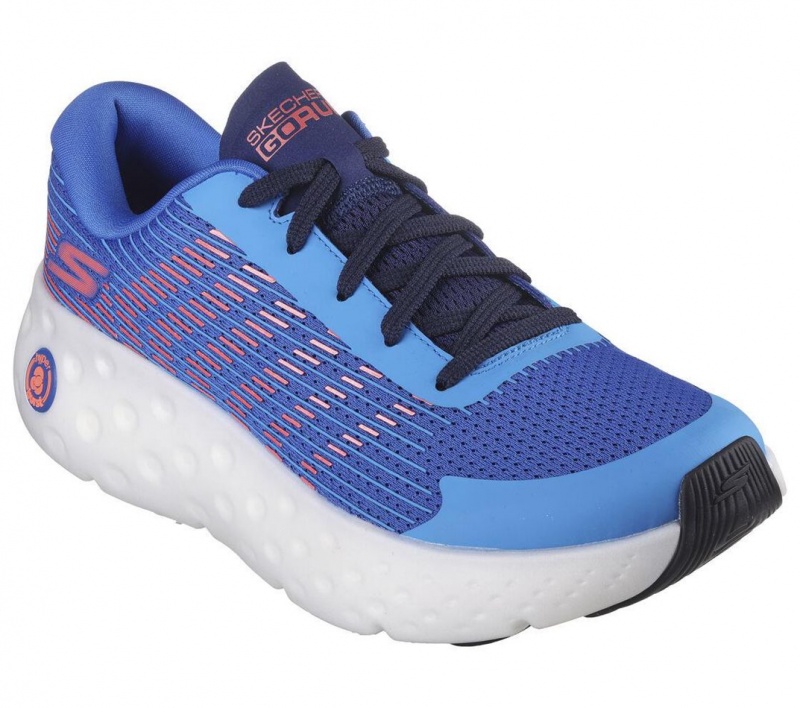 Blue Skechers Max Cushioning Hyper Craze Bounce Men's Sneakers | VLIZ-72680