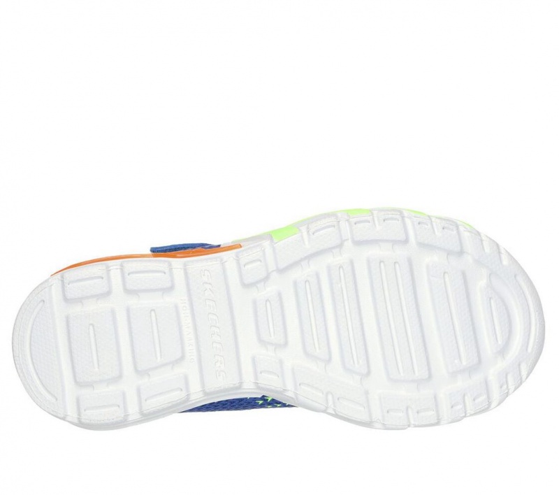 Blue Skechers S Lights: Flex-glow Bolt Boys' Sneakers | PDZB-93514