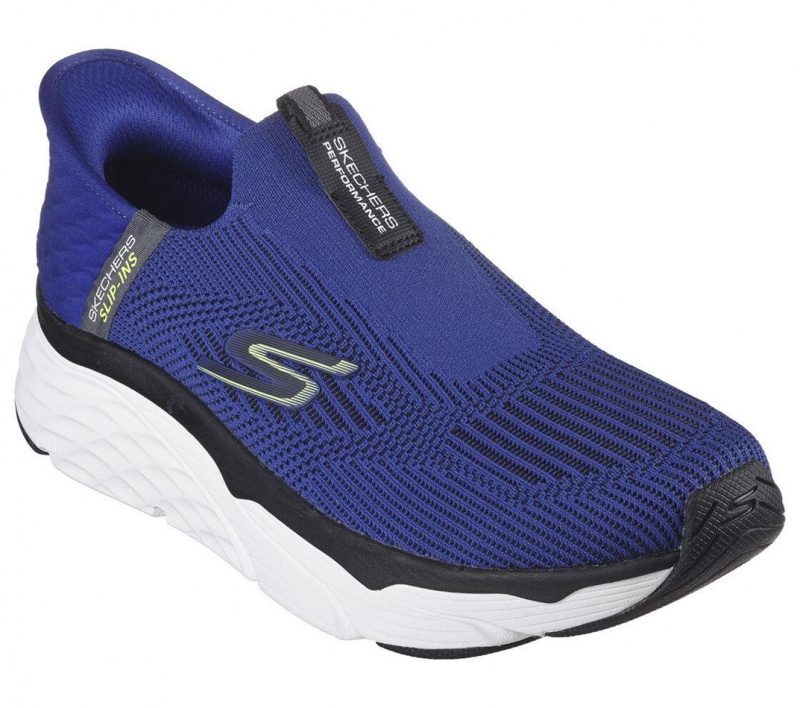 Blue Skechers Slip-ins: Max Cushioning - Advantageous Men's Sneakers | GRCZ-60183