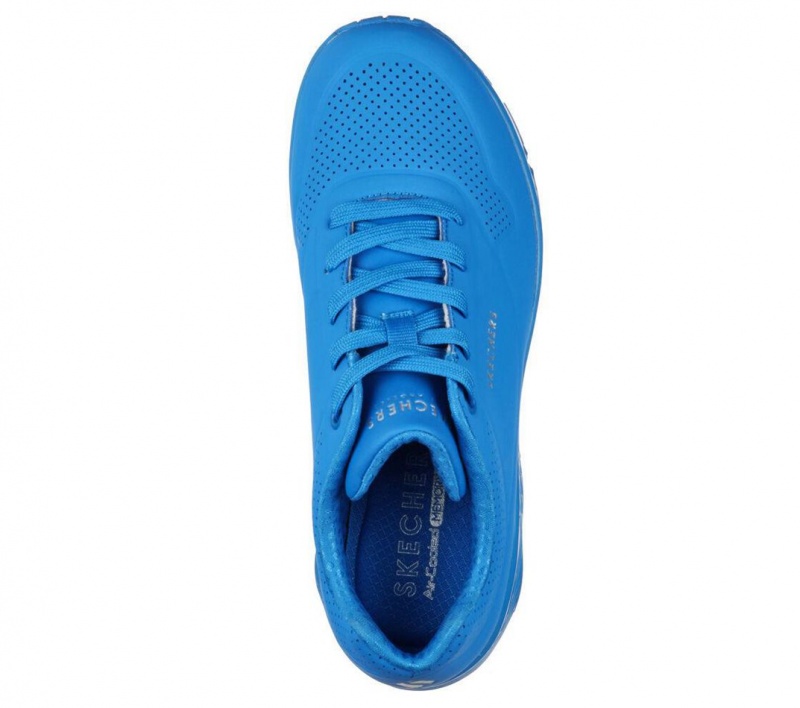 Blue Skechers Uno - Night Shades Women's Sneakers | RMDA-18095