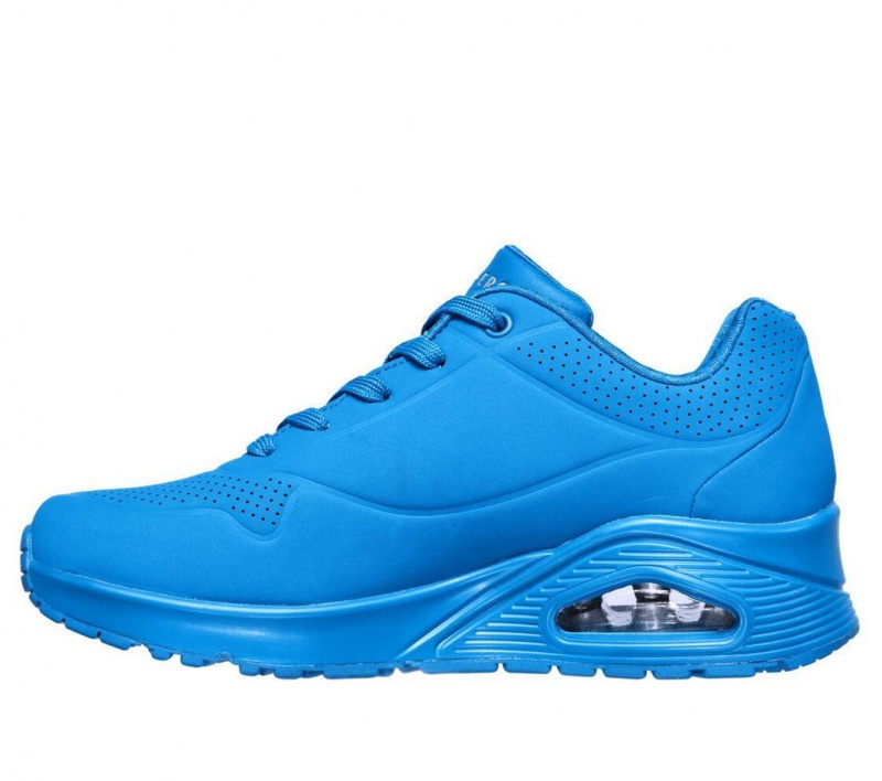 Blue Skechers Uno - Night Shades Women's Sneakers | RMDA-18095