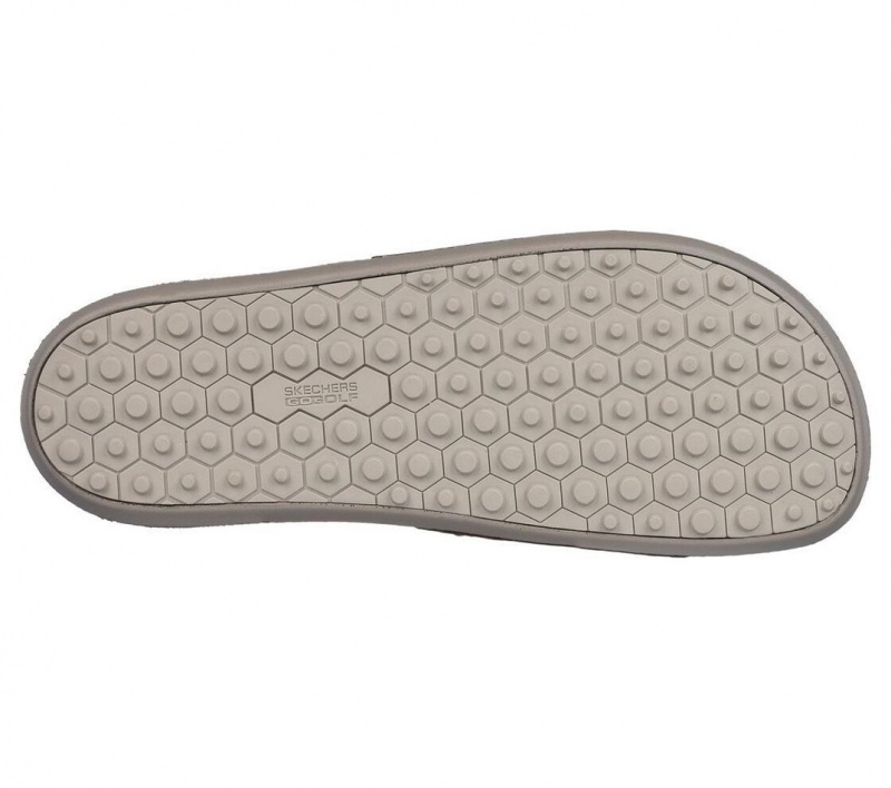 Brown Skechers 19th Hole - Bunker Shot Men's Sandals | MSRK-63425