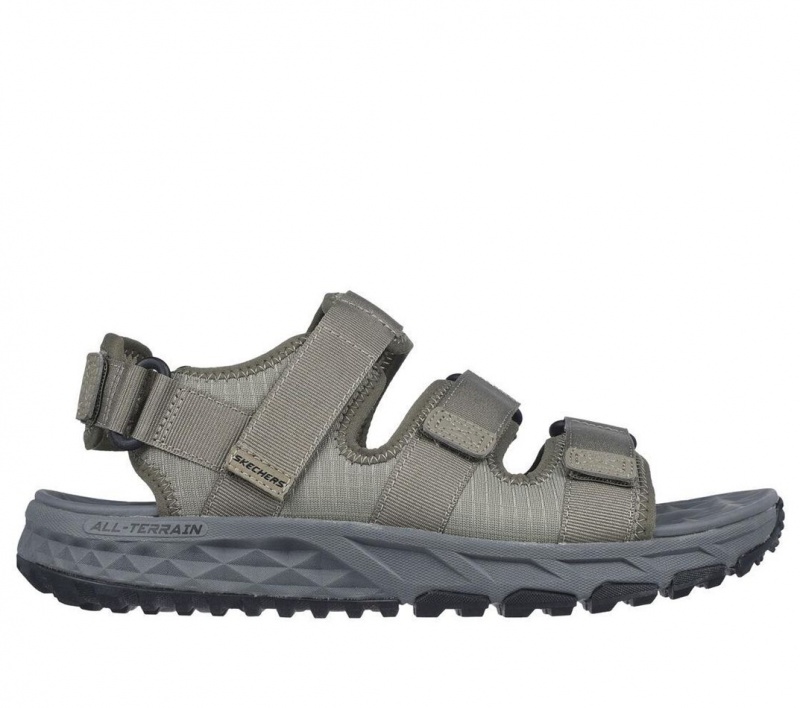 Brown Skechers Escape Plan Trail Men\'s Sandals | YMZN-78605