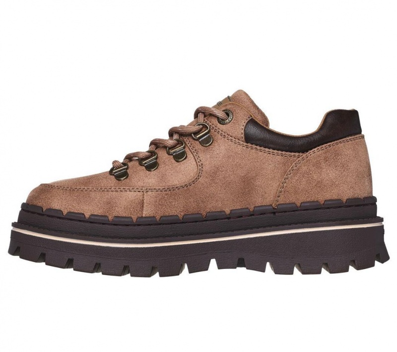 Brown Skechers Jammers - Say Goodbye Women's Boots | JLNV-72946