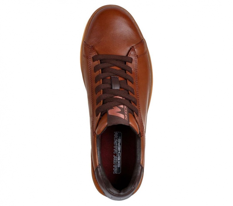 Brown Skechers Mark Nason: New Wave Cup - Hux Men's Slip On | QMLU-29683