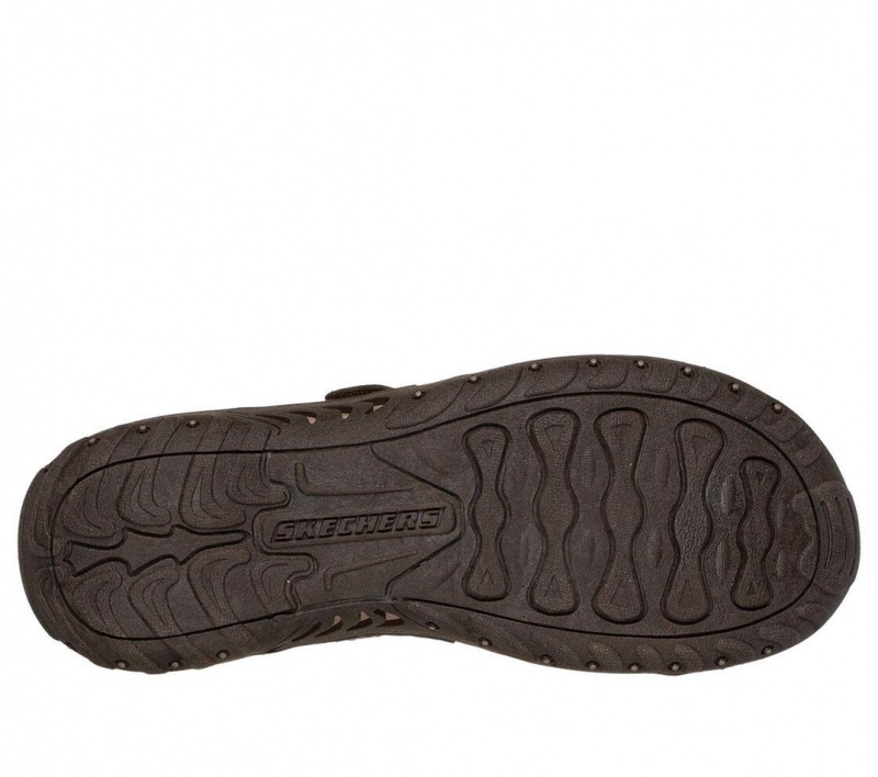 Brown Skechers Reggae - Fairfax Women's Sandals | IBKY-10342