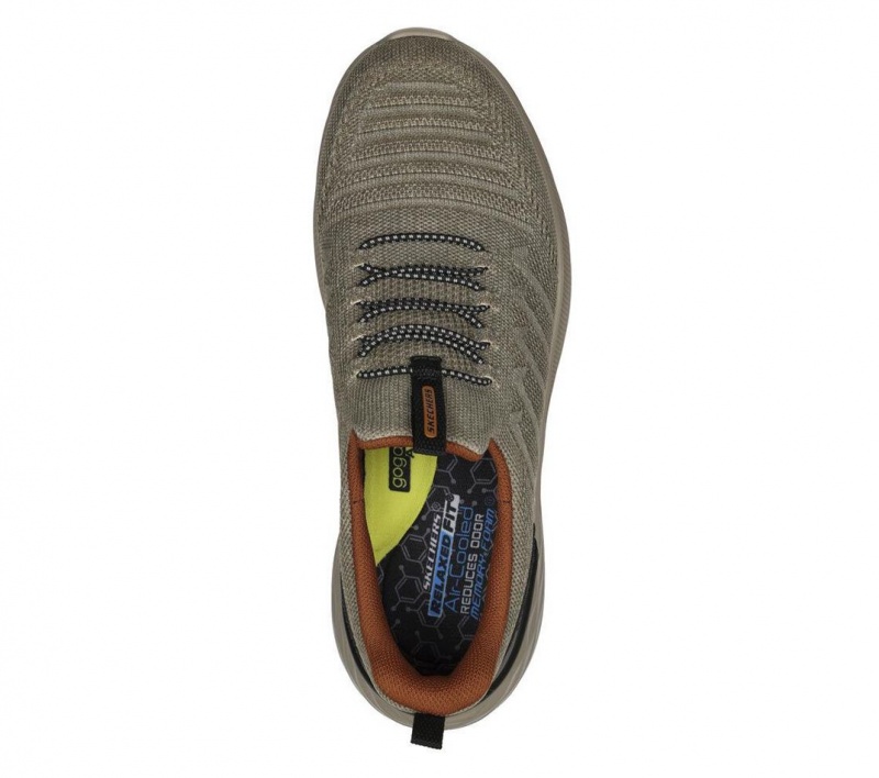 Brown Skechers Relaxed Fit: Garner - Crispin Men's Boat Shoes | ROVK-84159