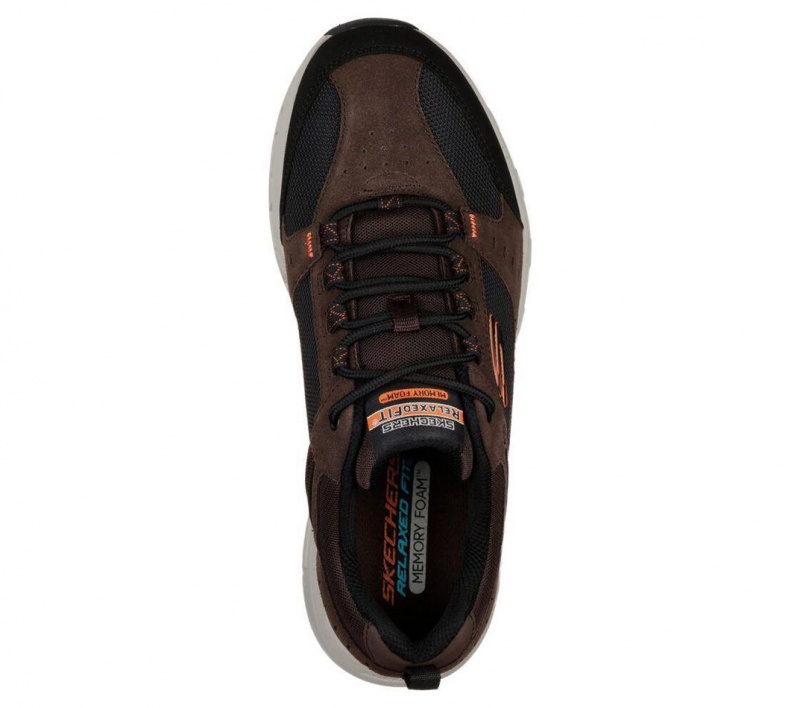 Brown Skechers Relaxed Fit: Oak Canyon Men's Sneakers | RPMD-85910