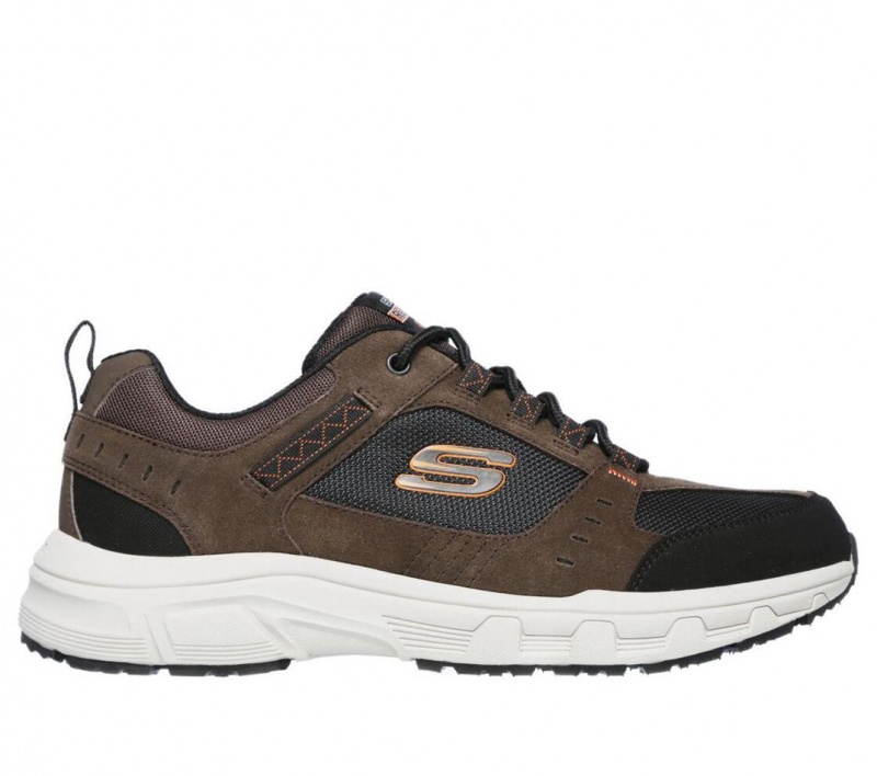 Brown Skechers Relaxed Fit: Oak Canyon Men\'s Sneakers | RPMD-85910