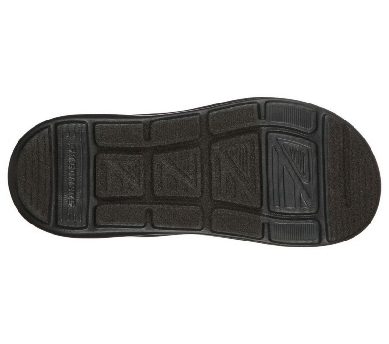 Brown Skechers Relaxed Fit: Sargo - Point Vista Men's Sandals | PQDT-09871