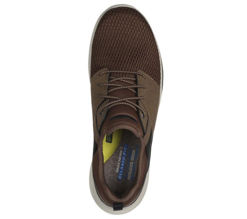 Brown Skechers Relaxed Fit: Slade - Raymar Men's Slip On | IDLY-69705