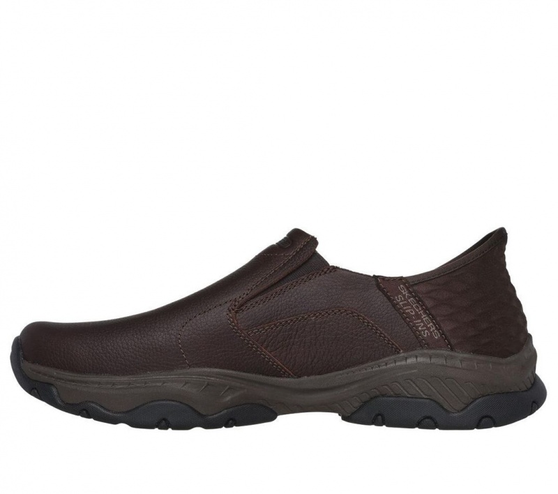 Brown Skechers Rf: Craster - Lanigan Men's Slip On | JXZL-21350