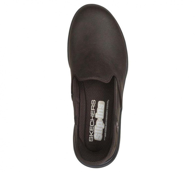 Brown Skechers Slip-ins: On The Go Flex - Captivating Women's Flats | ADKM-85407