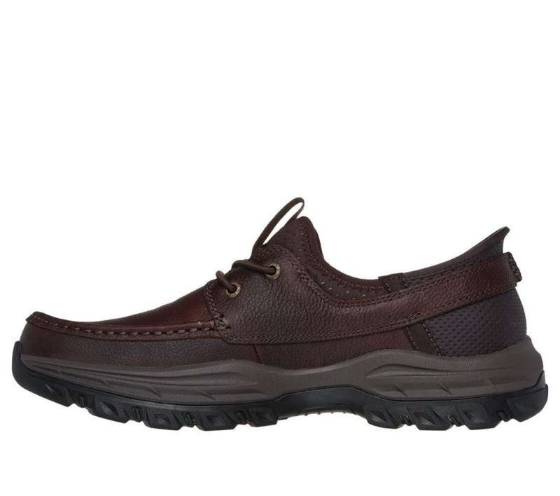 Brown Skechers Slip-ins Rf: Knowlson - Shore Thing Men's Boat Shoes | NFEV-95418