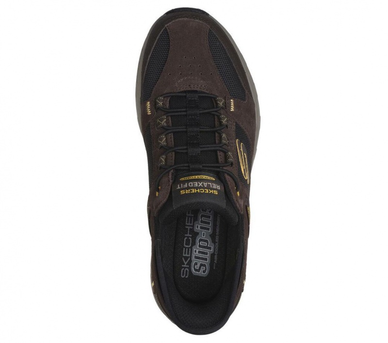 Brown Skechers Slip-ins Rf: Oak Canyon Men's Sneakers | DXQY-08461