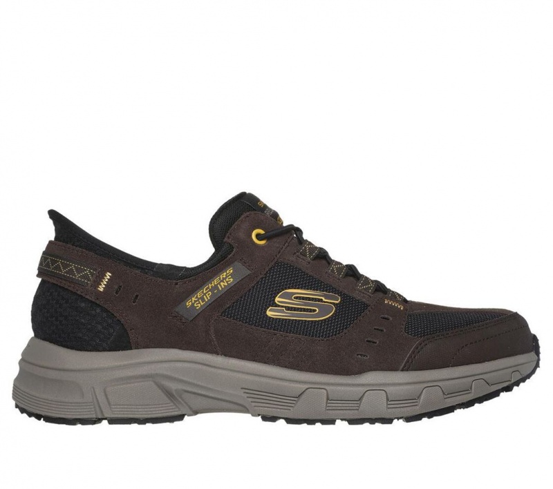 Brown Skechers Slip-ins Rf: Oak Canyon Men\'s Sneakers | DXQY-08461