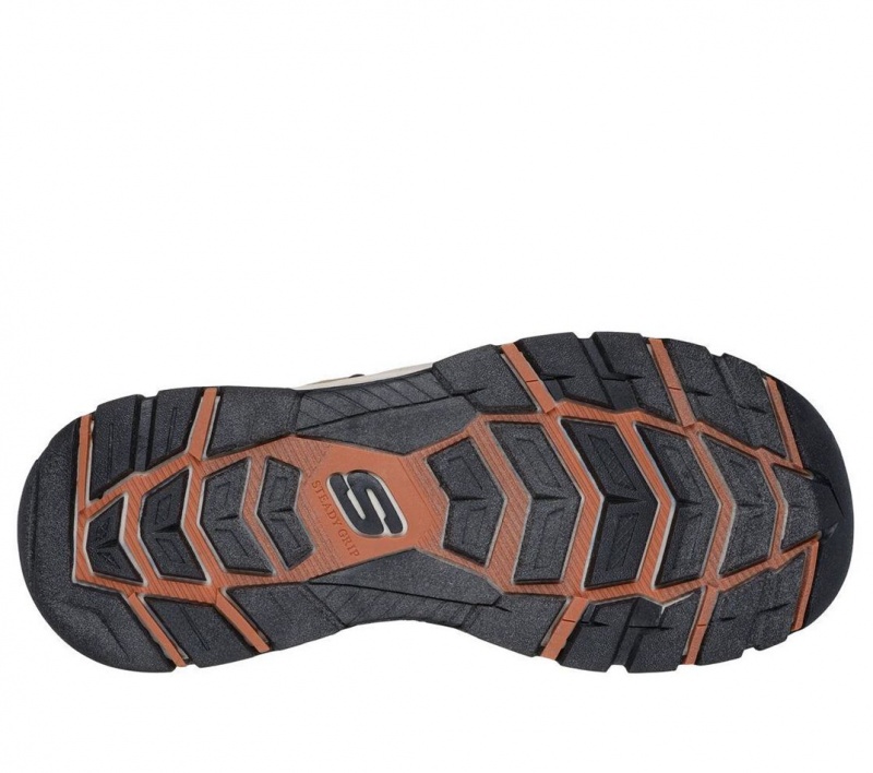 Brown Skechers Slip-ins Rf: Tresmen - Norvick Men's Sandals | IBNS-73165