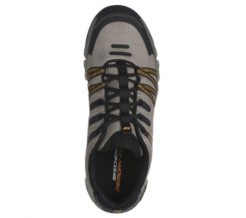 Brown Skechers Summits At - Twin Bridges Men's Sneakers | GVPX-84201