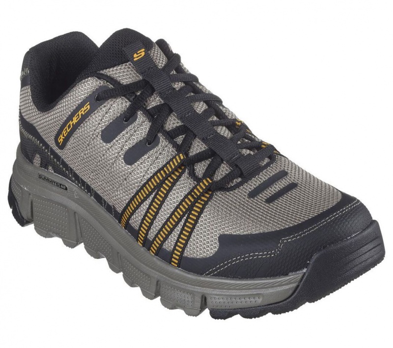 Brown Skechers Summits At - Twin Bridges Men's Sneakers | GVPX-84201