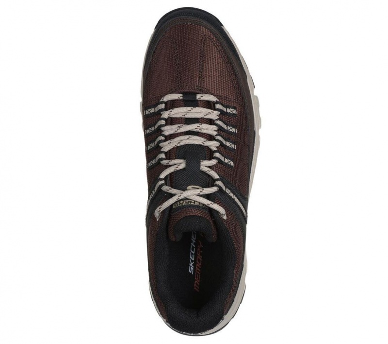 Brown Skechers Summits - At Men's Sneakers | VXTF-07549