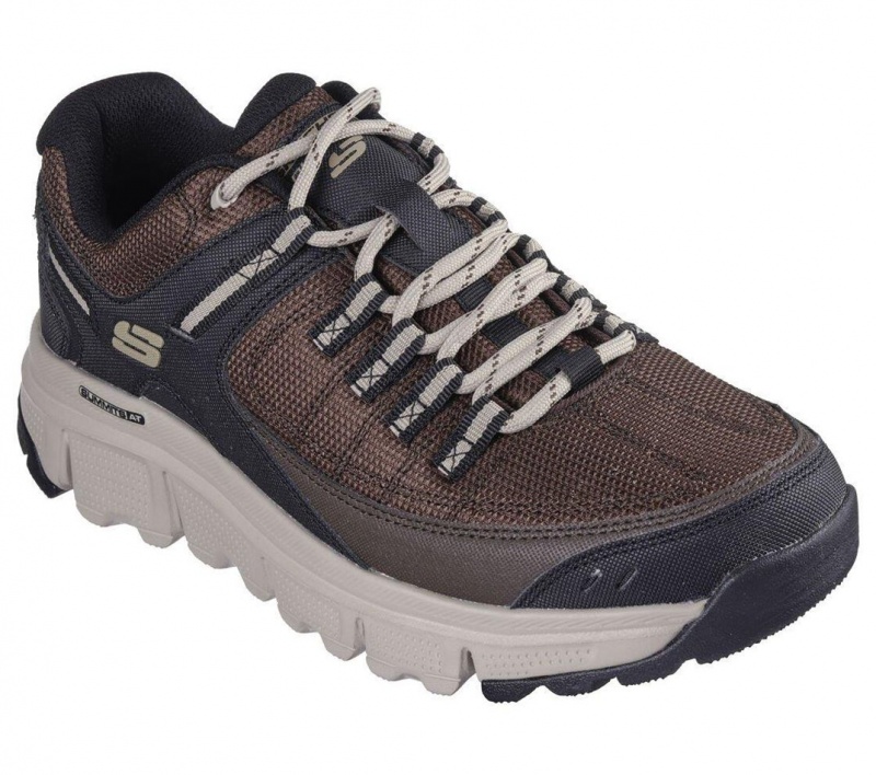 Brown Skechers Summits - At Men's Sneakers | VXTF-07549