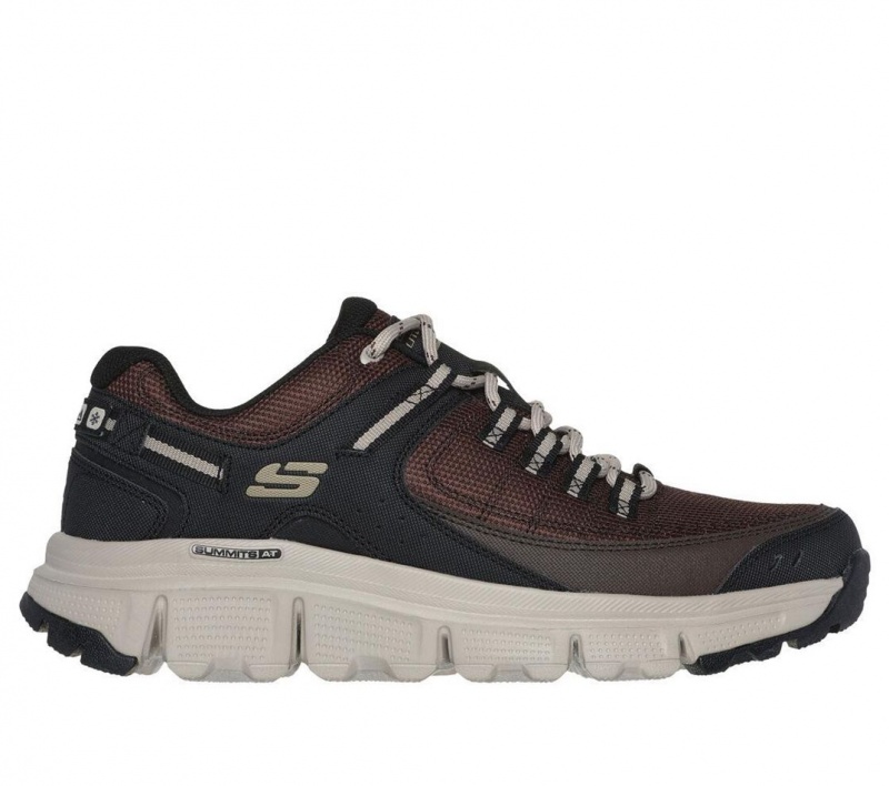 Brown Skechers Summits - At Men\'s Sneakers | VXTF-07549