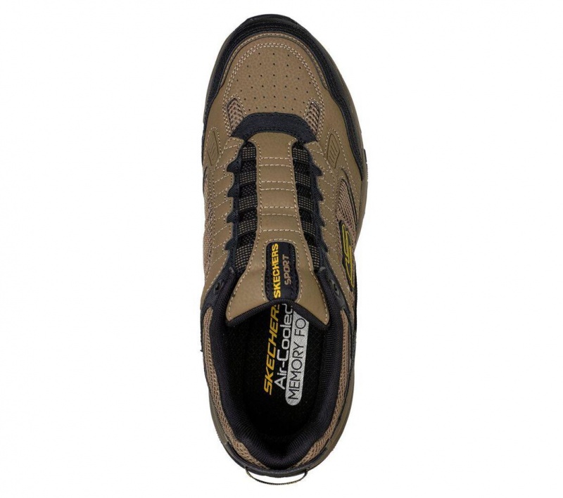 Brown Skechers Vigor 3.0 Men's Sneakers | ADJV-72189