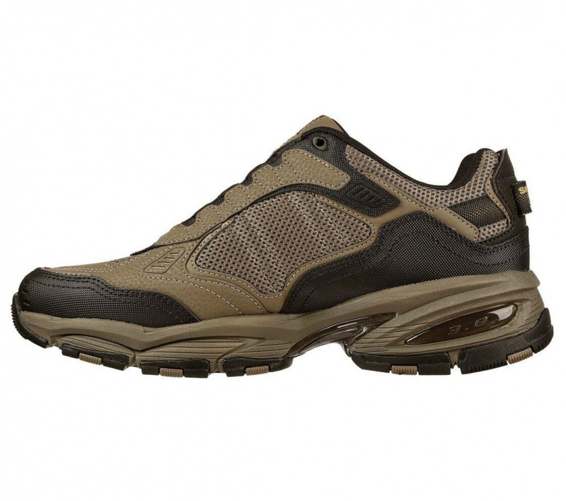 Brown Skechers Vigor 3.0 Men's Sneakers | ADJV-72189