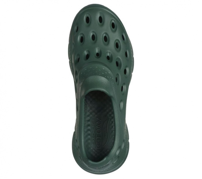 Green Skechers Arch Fit Go Foam Men's Sandals | BXVM-70169