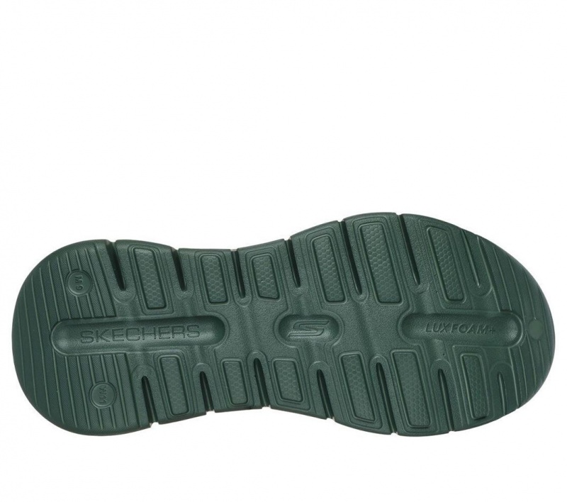 Green Skechers Arch Fit Go Foam Men's Sandals | BXVM-70169