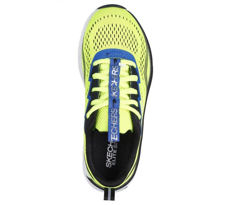 Green Skechers Elite Sport - Push-pace Boys' Sneakers | RLUT-14365