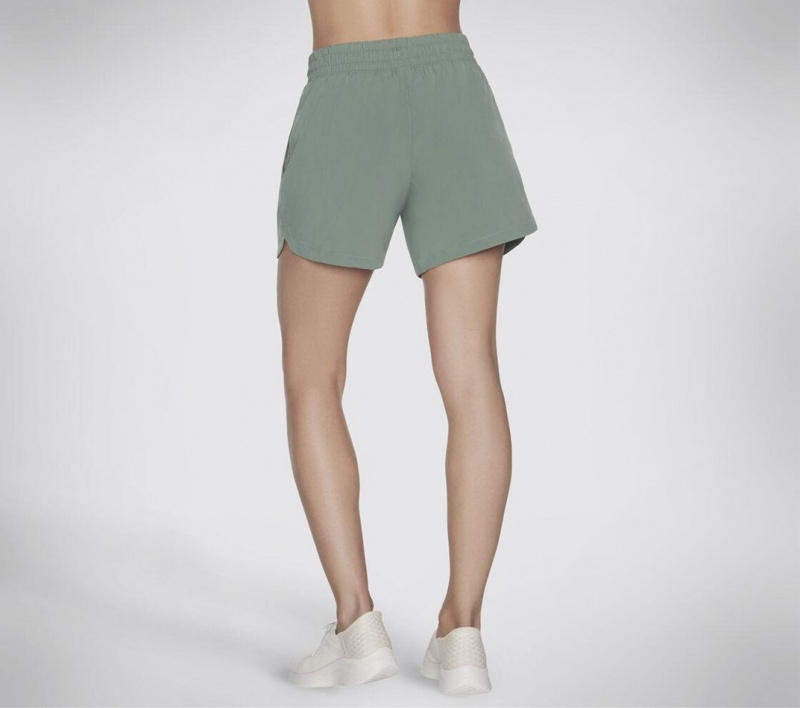 Green Skechers Everyday 5 Inch Women's Shorts | FWXR-61582