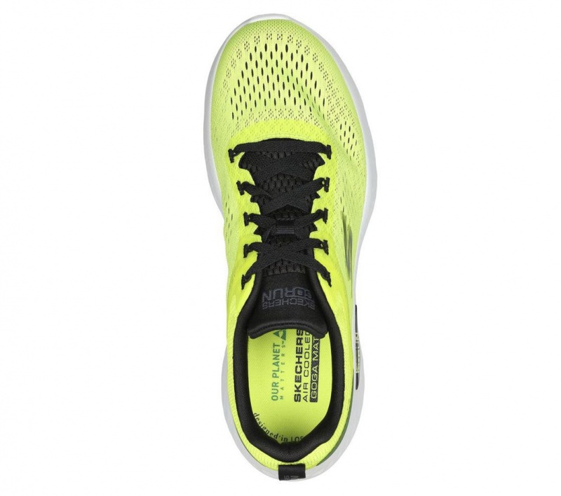 Green Skechers Go Run Lite Men's Sneakers | RNQB-65018