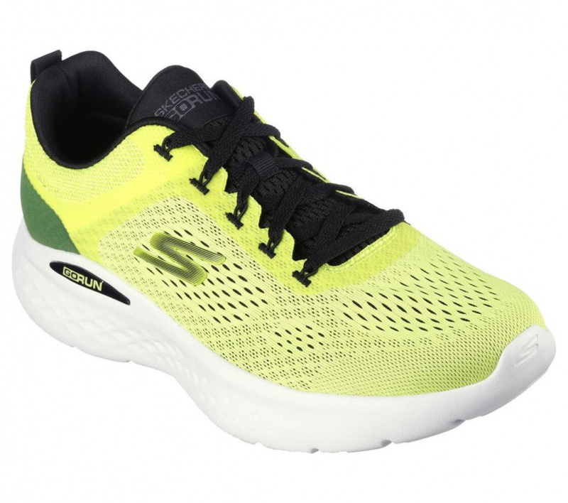 Green Skechers Go Run Lite Men's Sneakers | RNQB-65018