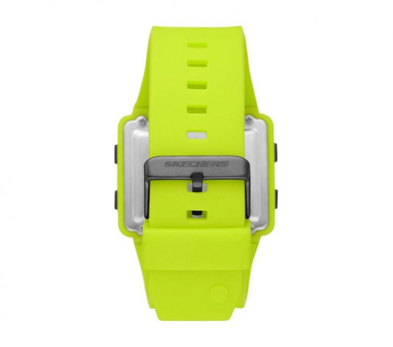 Green Skechers Larson Men's Watch | GHIN-86273