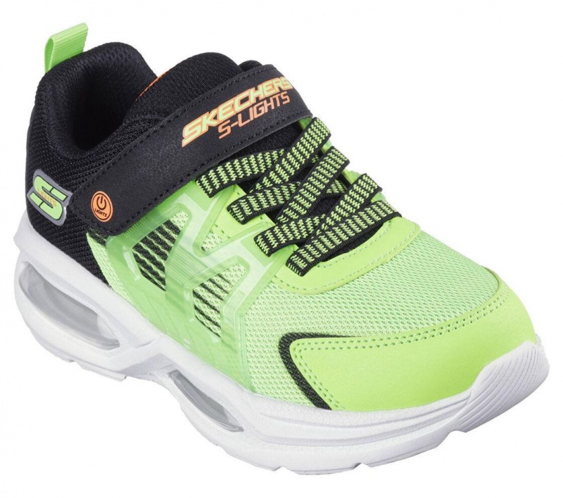 Green Skechers S Lights: Prismatrons Boys' Sneakers | HIQX-51236